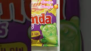 Chupa Chups Panda bear xanh