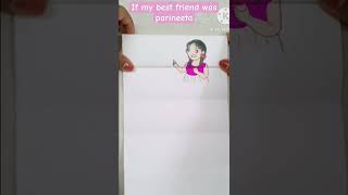 Toxic babai da 🥴 paper folding art 🩷#cartoon#comedy#funny#art#drawing#tiktok#foryou#shorts#viral#bts