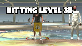 I HIT LEVEL 35 ON CURRENT GEN! NBA2K22