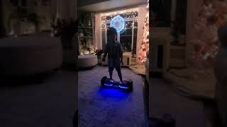 Matt & Migs playtime ... hoverboard! ate and  kuya's xmas gift!!