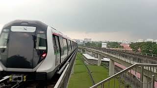 🟩R151 Set 1831/1832 departing Chinese Garden MRT Station (Joo Koon Bound)