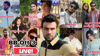 Bb ott 3 contestant list out now || #vineetvlogs