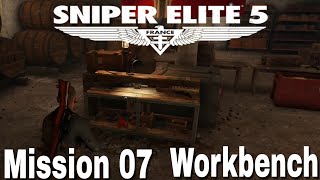 Sniper Elite 5 - Mission 7 - Secret Weapons - Workbench