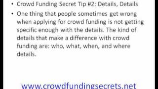 3 secrets to crowdfunding success1