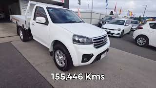 2020 Great Wall Steed K2 (4x4) White 6 Speed Manual Cab Chassis