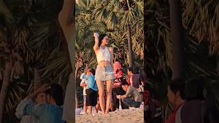 very beautiful girls on the beach!✨️🤩Pattaya, Thailand #travel #thailand #pattaya #ytshorts #youtube