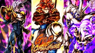 GOD CHALLENGE FINAL WAVE BOSS BATTLE | Dragon Ball Legends