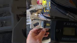 DRZ400 custom dash tach & 12v USB pt.1 #drz #custom #dirtbike #enduro #dualsport #diy #build #suzuki