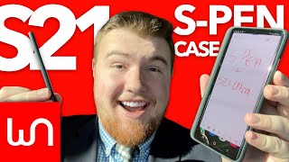 Samsung's S-Pen Case For Galaxy S21 Ultra 5G Unboxing!