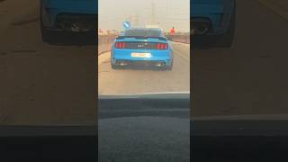 BLUE MUSTANG GT IN AL KHOBER #like #subscribe #shorts