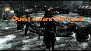 Skyrim Creation Kit Tutorial - Dialogue - Adding "Quest Aware" Dialogue