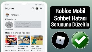 Roblox Mobil Sohbet Hatası Sorunu Nasıl Düzeltilir | roblox sohbet mobilde çalışmıyor