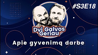 Ką daryt, jei darbas patinka, bet atlyginimas per mažas?  | Dvi Galvos Geriau S3E18 (118)