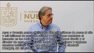 Agua y Drenaje genera de Utilidad Mil Millones de pesos al año