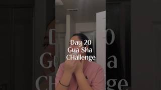 Day 20 of 30 days of Gua Sha challenge for face ✨ #guasha #glassskin #glassskinchallenge