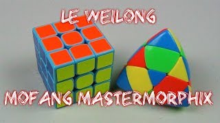 Limited Edition Light Blue WeiLong GTS2M and MoFang JiaoShi Mastermorphix Unboxing! | TheCubicle.us