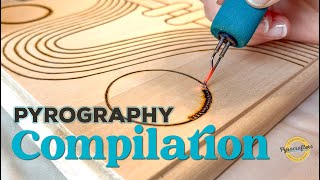 Pyrography Compilation | Wood Burning Compilation