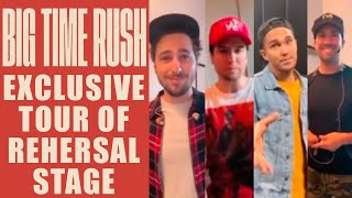 Big Time Rush Gives You A Tour of Their 2021 Rehearsals