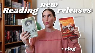 Reading new book releases + vlog