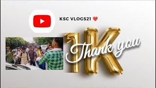 celebrate 1k ke chakkar me huya kand||  celebrate in college with friends||@kscvlogs21