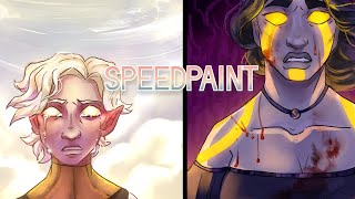 D&D SpeedPaint - What did you do to my Eyes?