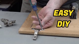 How To Replace European Cabinet Hinges