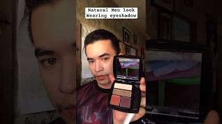 Natural Men look wearing eyeshadow #shortvideo #eyeshadow #makeup #davaobloggers #pinoy #youtube