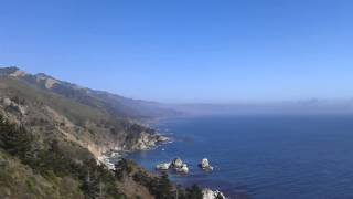 View of the Pacific Ocean from one of the stops along Highway 1 near Big Sur, California (July 2013)