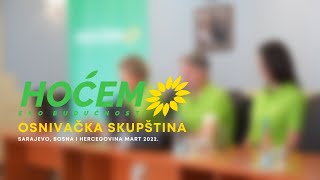 Hoćemo Eko Budućnost │ Osnivačka Skupština