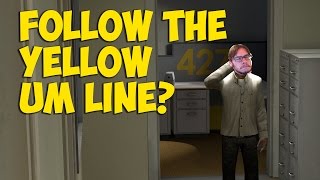 Stanley parable | Follow the yellow  Um line?