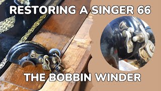 Fixing the Bobbin Winder on a Vintage Singer 66