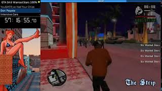 GTA San Andreas 100% 6 Wanted Stars (Part 18)