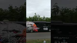 Bus persijap terbaru Sponsor P.O BEJEU full patwal !! #shorts