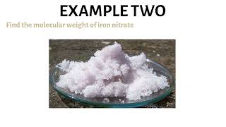 Finding Molecular Weight