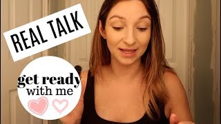 GET READY WITH ME: THOUGHTS ON BEING A SAHM | CHIT CHAT