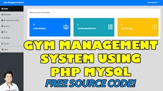 Gym Management System using PHP MySQL | Free Source Code Download