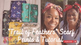 NPTressTreats TV: How to Style the "Trail of Feathers" Scarf! (Prints & Tutorial)