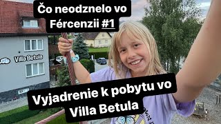 Čo neodznelo vo Fércenzii #1 Villa Betula🏟️