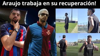 🚨RONALD ARAUJO YA ENTRENA CON EL BARÇA! EMPEZARÁ A TRABAJAR EN SU RECUPERACIÓN! 🇺🇾🦍