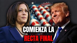 Harris y Trump AVANZAN hacia la última etapa ELECTORAL ¿Quién es tu Favorito?