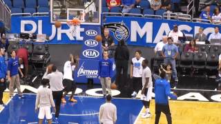 NBA Warm up Orlando Magic