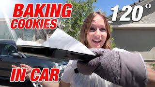 How HOT is ARIZONA Really Baking Cookies in a 160° Car!