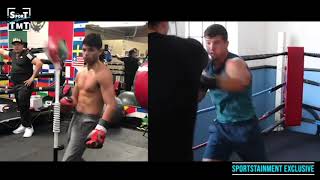 Ryan Garcia vs Luke Campbell HD FULL FIGHT Training||| KNOCKOUT PUNCH!!