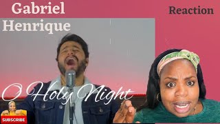 Gabriel Henrique - "Oh Holy Night" (Reaction) Whistle note on point