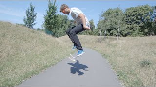 A one take skate film with Lucas Brammall