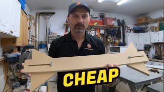 How To Build A Stair Tread Jig