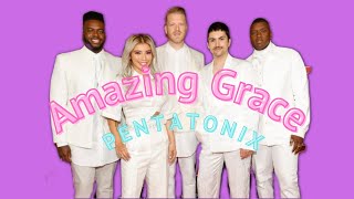 [cover] Amazing Grace  - Pentatonix - Lyric video by Louva Hauffmann