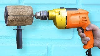 Bright Idea With Drill and Wood!