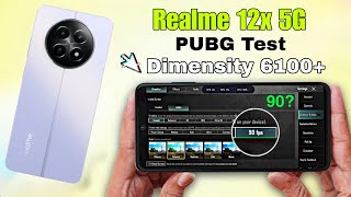 Realme 12x Pubg Test | Realme 12x Bgmi Test | Dimensity 6100+