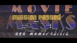 GTA V (IL) - Masks - 2 seconds + GOLD medal (WR)